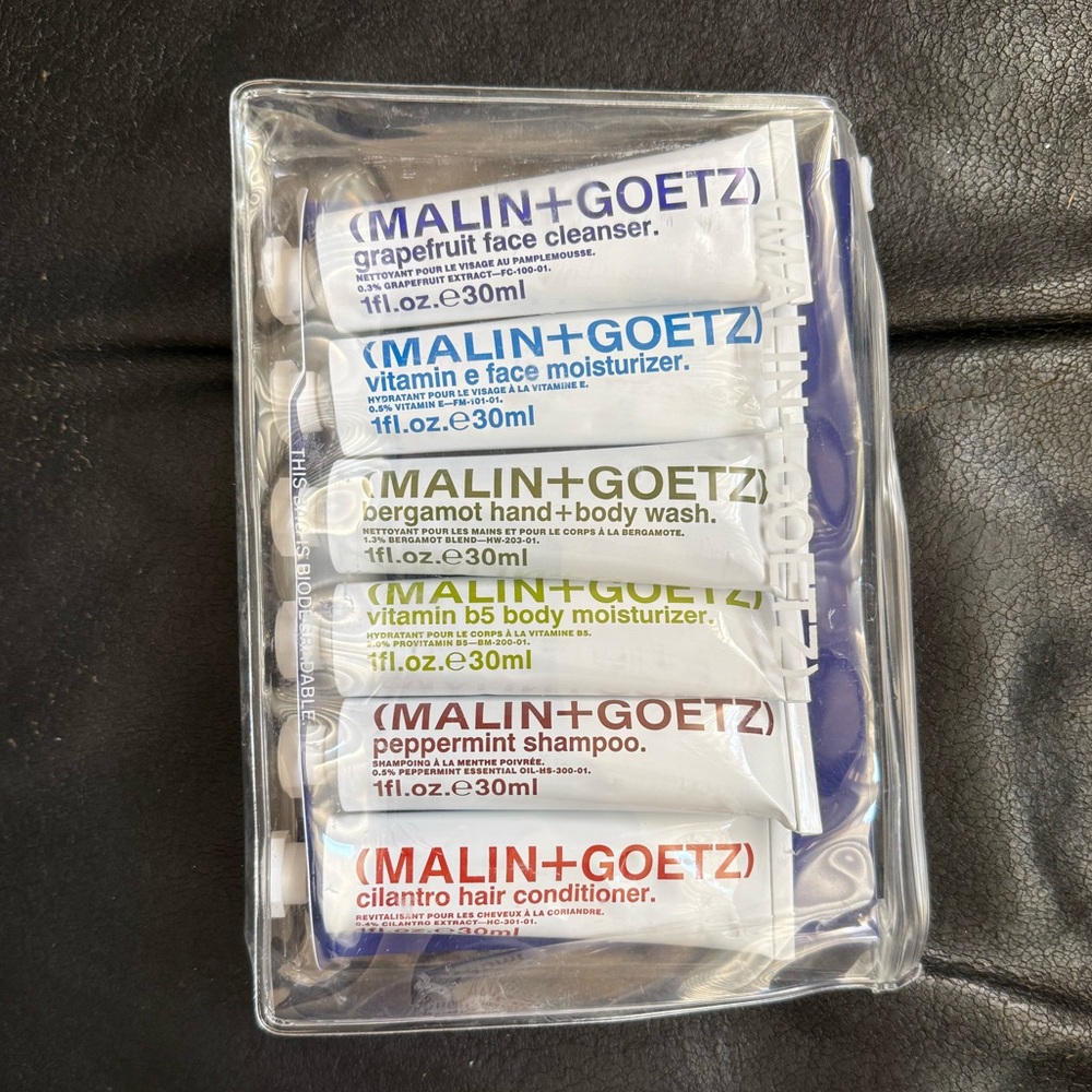Malin+Goetz travel kit